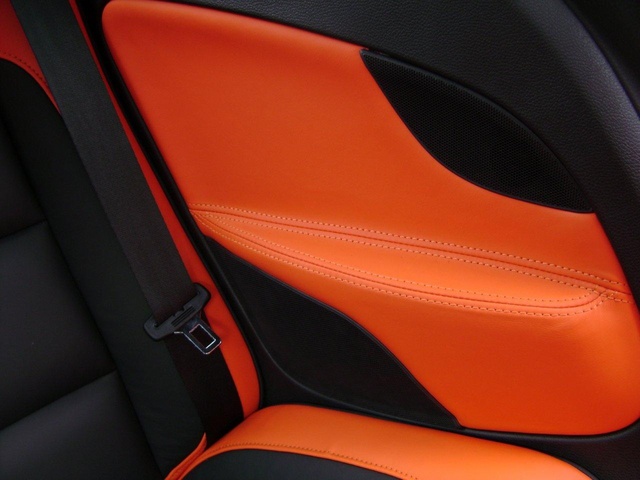 RGS VW Eos nappa zwart met Lamborghini oranje (11)