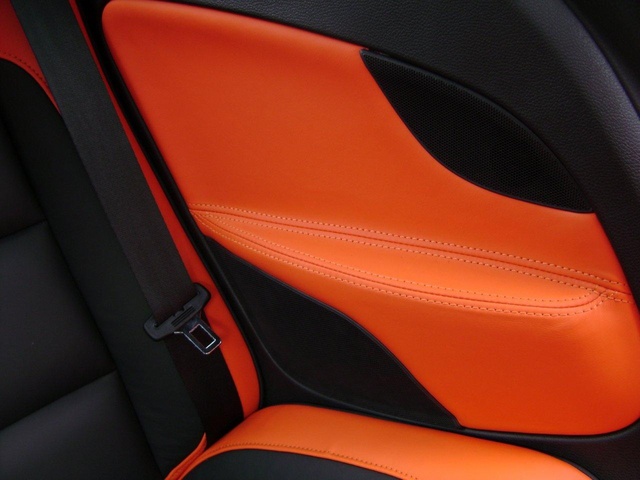 RGS VW Eos nappa zwart met Lamborghini oranje (11)
