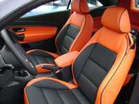 RGS VW Eos nappa zwart met Lamborghini oranje (3)