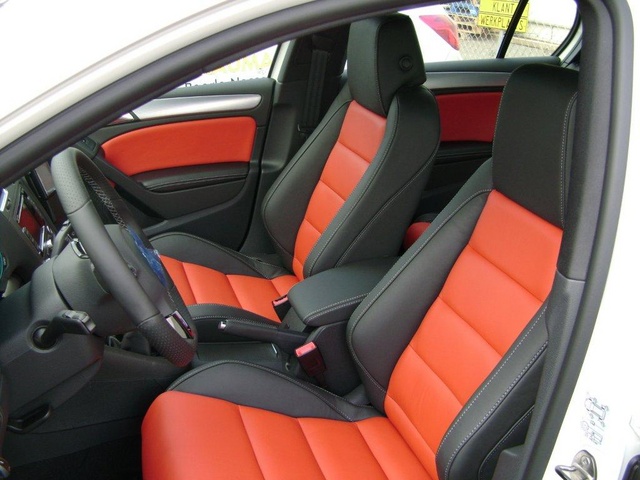 Golf R RGS Handmade Tropic Orange met Soul zwart nappa (5)