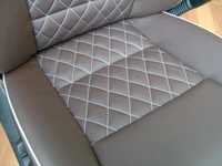 BMW 5 serie F10 in RGS Handmade leder met ruit en piping (10)