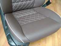 BMW 5 serie F10 in RGS Handmade leder met ruit en piping (7)