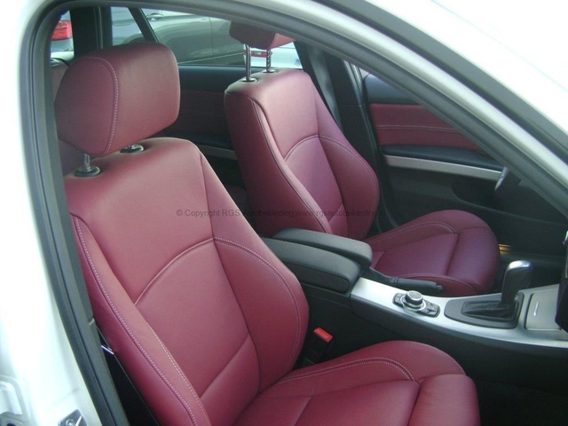 BMW 3-serie E91 2011 Handmade 014 Burgundy RGS Autobekleding