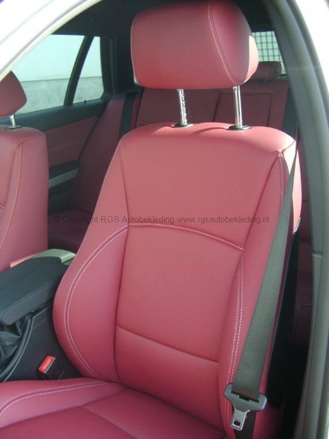 BMW 3-serie E91 2011 Handmade 014 Burgundy RGS Autobekleding