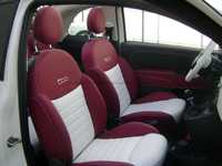 Fiat 500 Cabrio RGS Autobekleding 014 Burgundy