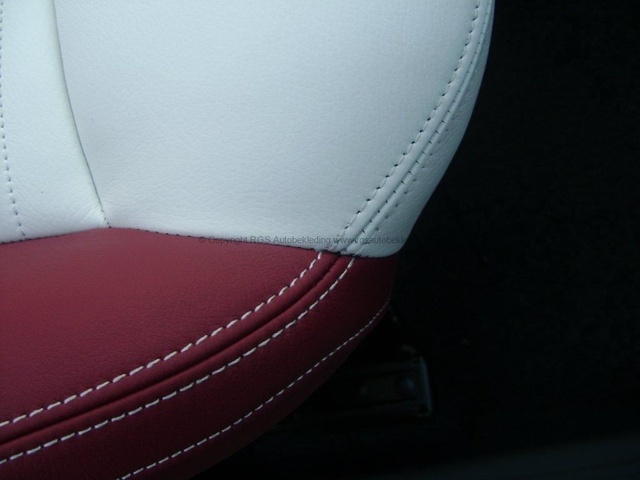 Fiat 500 Cabrio RGS Autobekleding 014 Burgundy