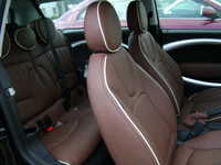 RGS Mini Clubman Lounge RG004 Terra met creme piping (10)