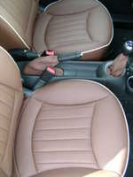 RGS Mini Clubman Lounge RG004 Terra met creme piping (3)